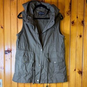 Zenana Outfitters Olive Green Utility Vest